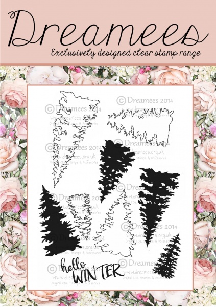 Traditional Trees Stamp Set
